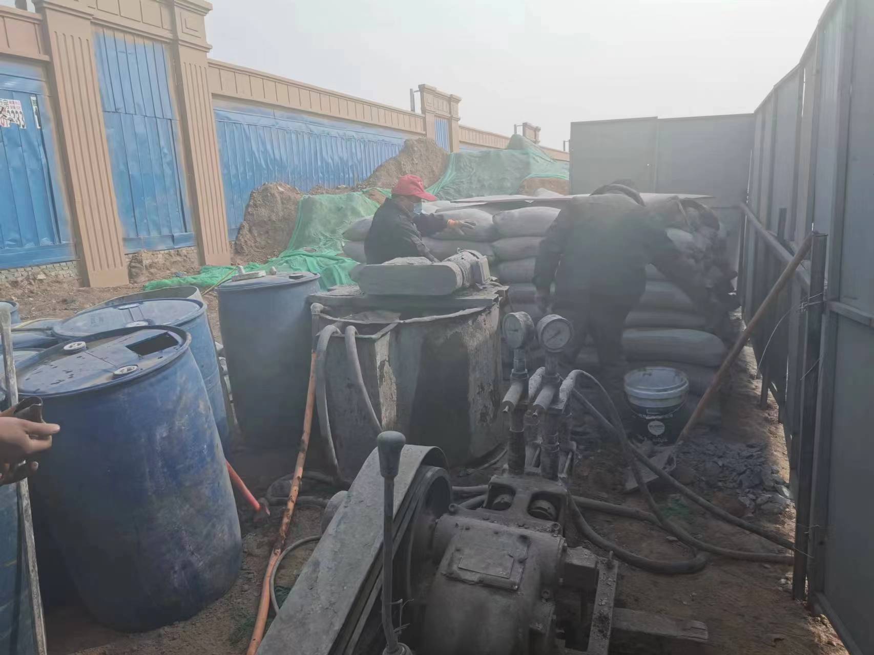 赤壁房屋下沉注浆